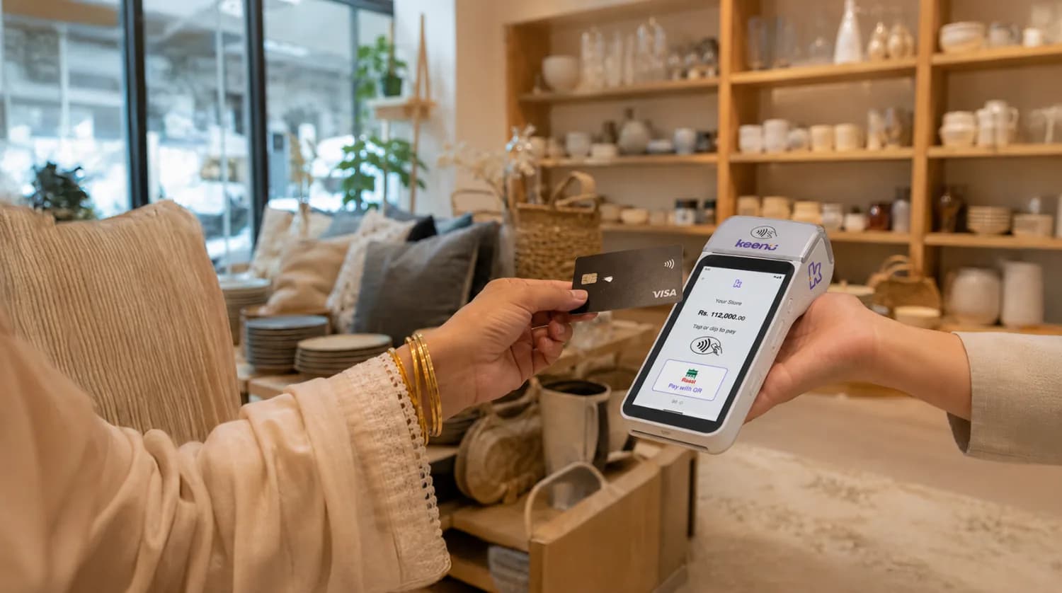 Retail store using Keenu POS